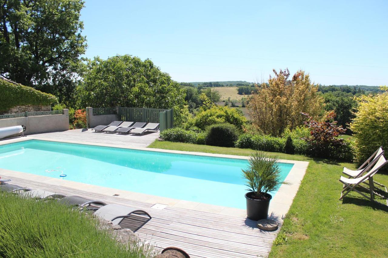La Ferme Buissonniere Bed & Breakfast Bardou Exterior foto