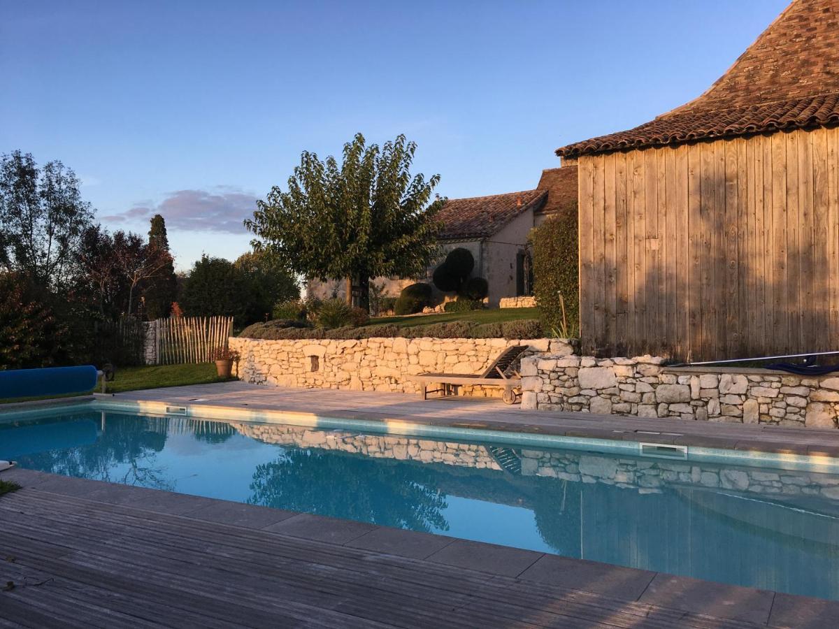 La Ferme Buissonniere Bed & Breakfast Bardou Exterior foto