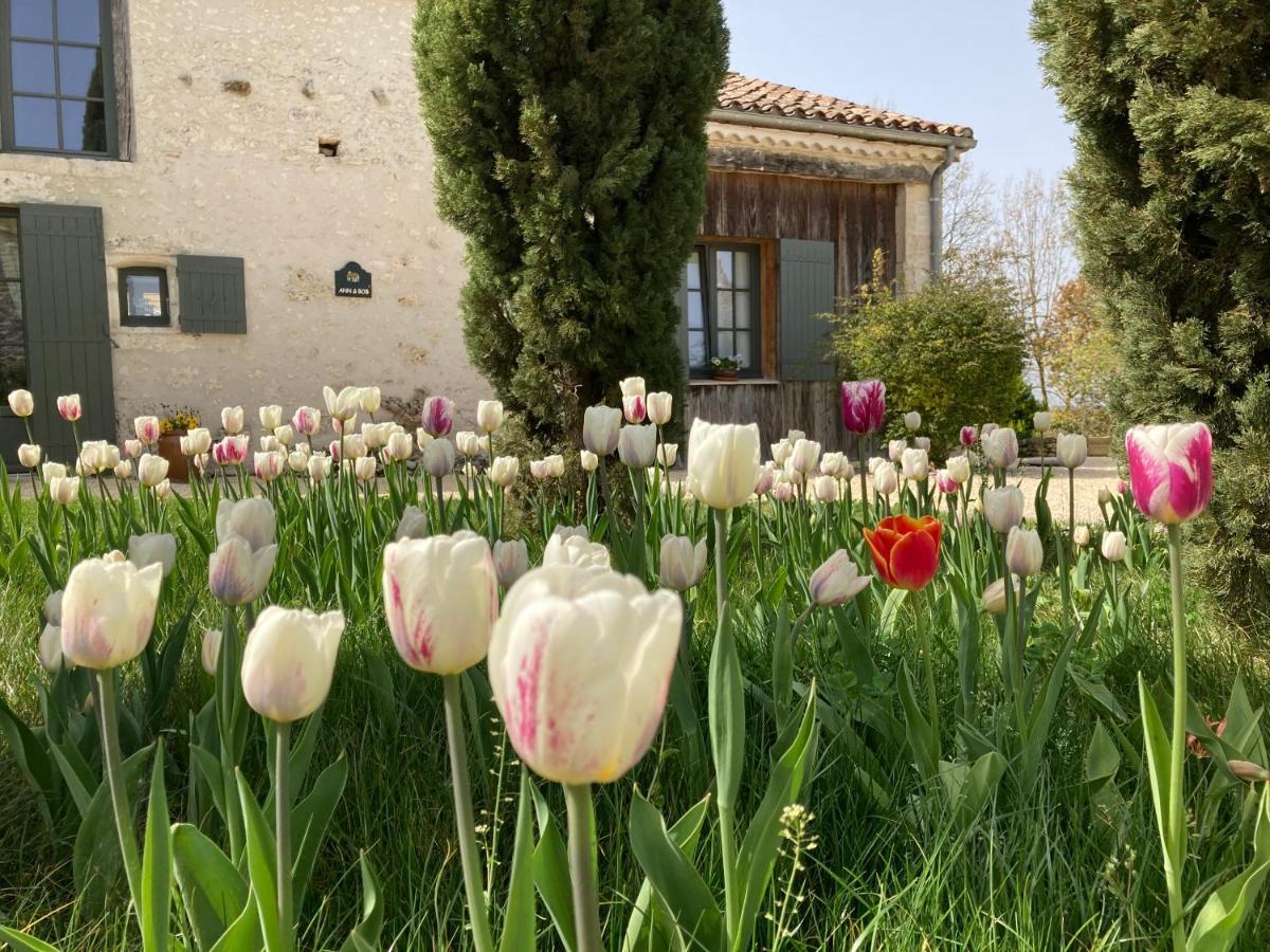 La Ferme Buissonniere Bed & Breakfast Bardou Exterior foto