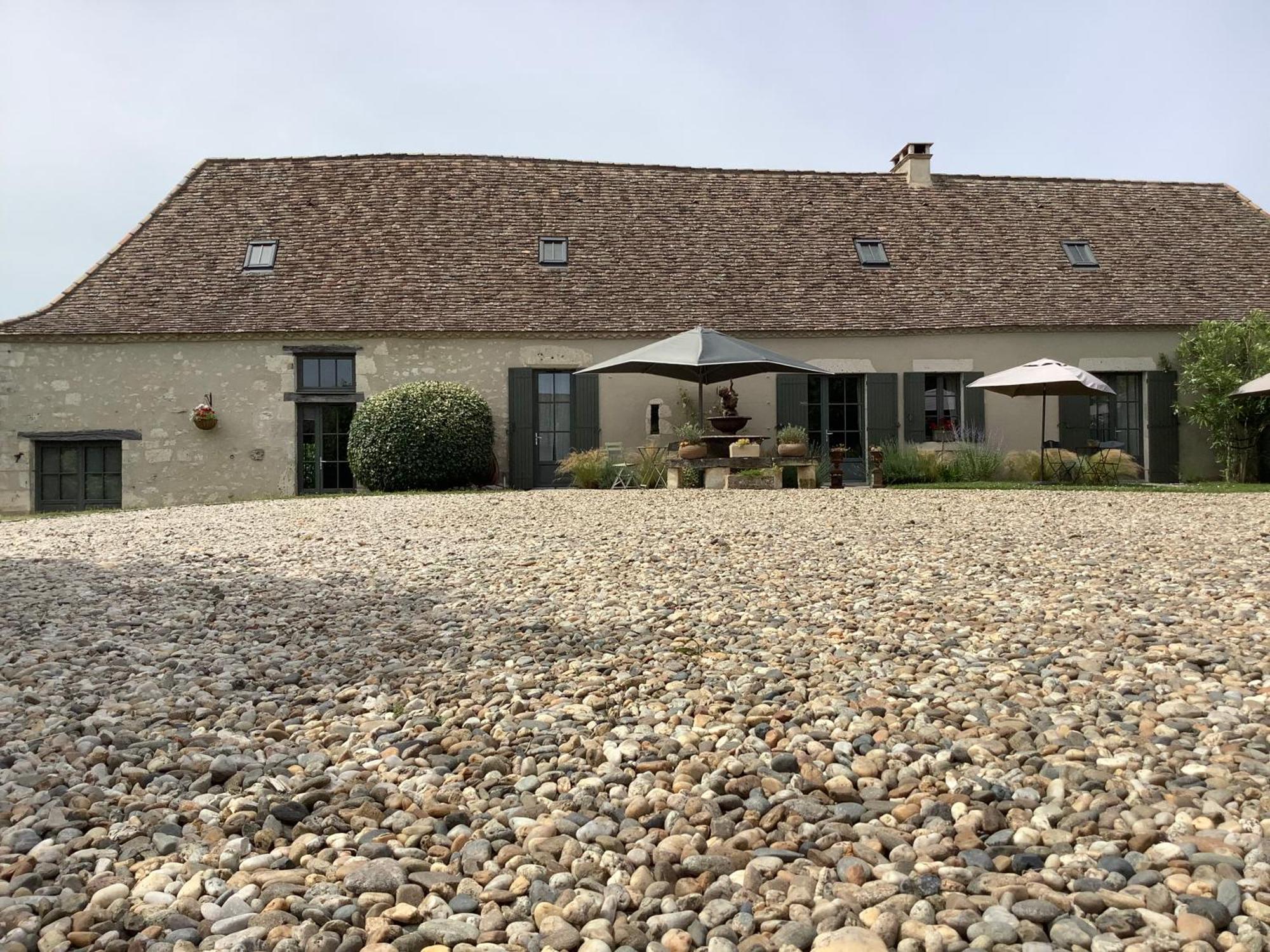 La Ferme Buissonniere Bed & Breakfast Bardou Exterior foto